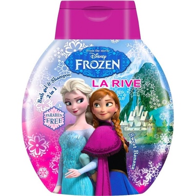 La Rive Frozen Sweet Banana 2v1 šampón a kúpeľové mlieko 250 ml