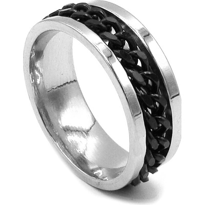 Steel Jewelry NPrsten ROTAČNÍ Chirurgická ocel RI240243