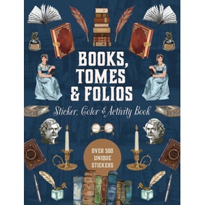 Books, Tomes & Folios Sticker, Color & Activity Book (ISBN: 9780785848639)
