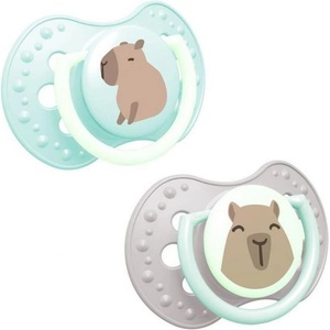 LOVI Силиконови залъгалки Lovi - Dynamic CapiChill, 6-18 м, 2 броя, Boy (22/933boy) - baby