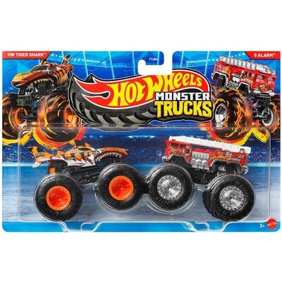 Mattel Hot Wheels Monster Trucks HW TIGER SHARK a 5 ALARM, Mattel JCC76
