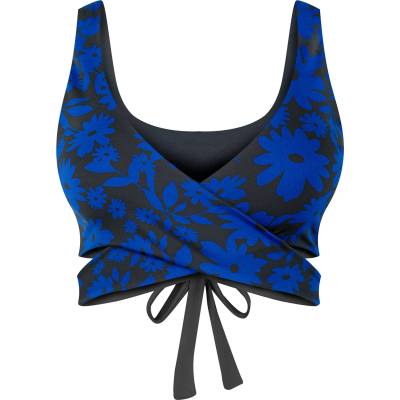boochen Дамско бикини горнище Boochen Women's Noja Top Bikini top - Dark Moonflower / Noir - размер XS (150-3343-0111)