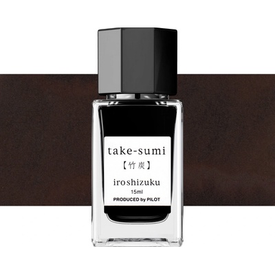 Pilot inkoust Iroshizuku 15 ml take sumi