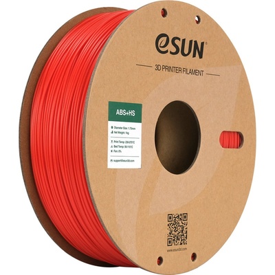 eSUN ABS+HS Red - 1, 75 mm / 1000 g (ABS+HS175R1P1)