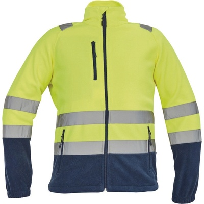 Cerva SEVILLA HV pánská fleecová mikina žlutánavy