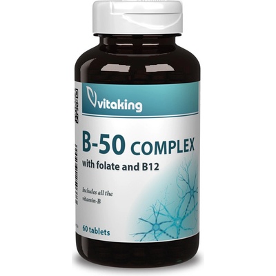 Vitaking Vitamín B50 60 tabliet