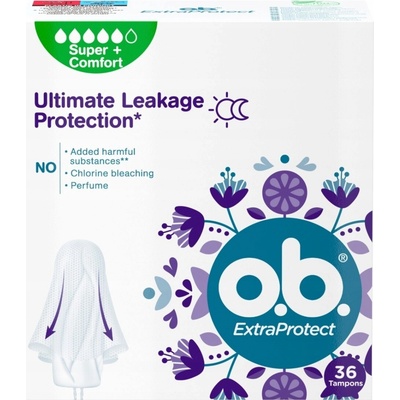 O.B. Extra Protect Super + Comfort tampony 36 ks – Zboží Dáma