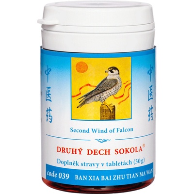 TCM Herbs DRUHÝ DYCH SOKOLA BAN XIA BAI TIAN MA WAN 100 tabliet 30 g