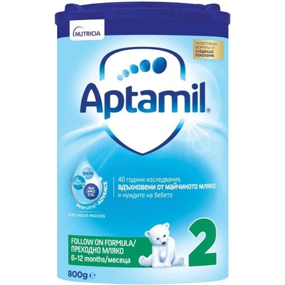 Aptamil 2 Pronutra адаптирано мляко за кърмачета от 6 до 12 месеца- 800 г