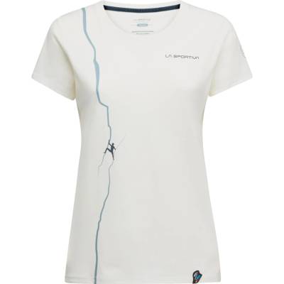 La Sportiva Дамска тениска La sportiva Women's Route T-shirt - Chalk / Limestone - размер XL (916-2223-0715)
