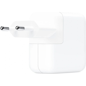 Apple Оригинално захранване за MacBook, iPhone и устройства с USB-C порт - Apple 30W USB-C Power Adapter (bulk) (mr2a2zm/a, MY1W2ZM/A)