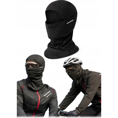 SPORTOVNÍ KUKLA UNISEX POD PŘILBU NA MOTORKU KOLO BALACLAVA ČERNÁ ROCKBROS