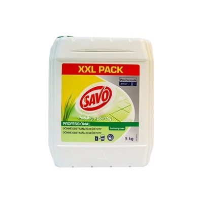Savo PROFI Препарат за подове и повърхности 5 кг лимонена трева