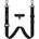 Tech-Protect Универсален ремък за смартфон от Tech Protect C65 Crossbody - Черен (5906302370979)