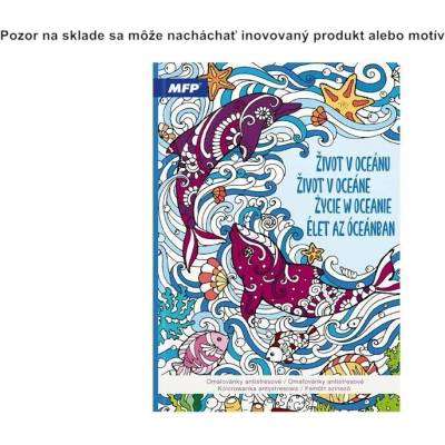 Omaľovánka antistresová A4 Život v oceáne