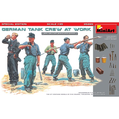 MiniArt German Tank Crew at Work Special Edition 1:35