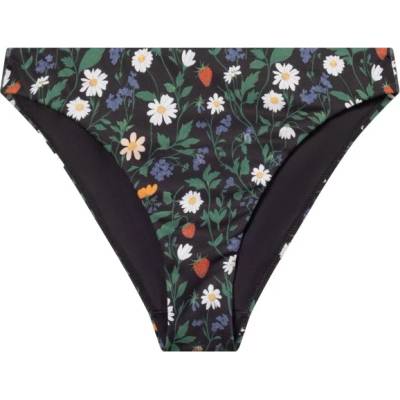 DEDICATED Дамско бикини долнище DEDICATED Women's Bikini Bottoms Sanda Bikini bottom - Strawberry Field Black - размер XS (150-2891-1311)