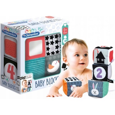 Clementoni Baby For You čiernobiele kocky