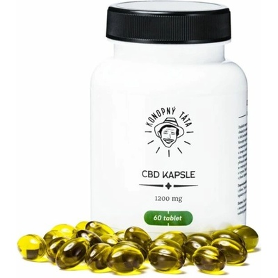 Konopný Táta CBD kapsle 1200mg 60 tablet