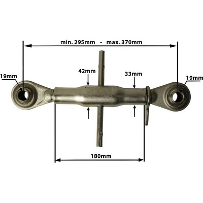 Horní Třetí Bod 295-370mm 19x19mm Kat. 1 – Sleviste.cz