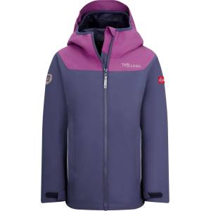 TROLLKIDS Детско водоустойчиво яке Trollkids Girls Bergen Jacket Waterproof jacket - Violet Blue / Mallow Pink - размер 176 (EU) (703-2387-1120)