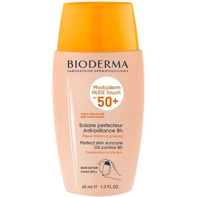 BIODERMA Photoderm Nude Claro 40ml Facial Sunscreen - Orange