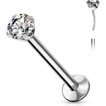 Šperky4U Labreta PUSH IN zirkon LB0019-12062