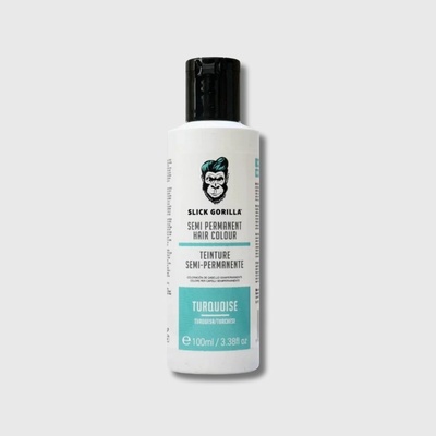 Slick Gorilla Semi Permanent Hair Colour barva na vlasy Turquoise 100 ml