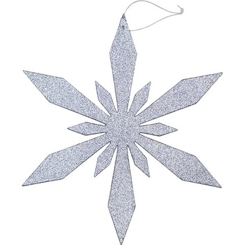 Decoled vločka PL208 priem. 40 cm strieborná