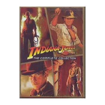 Steven Spielberg - Indiana Jones - kolekcia 4 BOX DVD