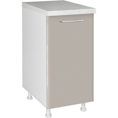 Matis Кухненски шкаф долен с една врата in mdf d40 k кашмир гланц