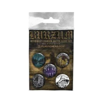 Sada Placek Burzum Button Badge set 3