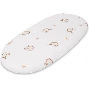 Sensillo Чаршаф за количка Cotton Unicorn Beige 35X75 Sensillo (SILLO-21800)