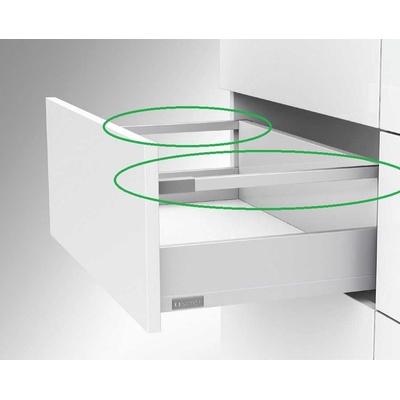 SAMET Flowbox Reling 450mm ANTHRACITE