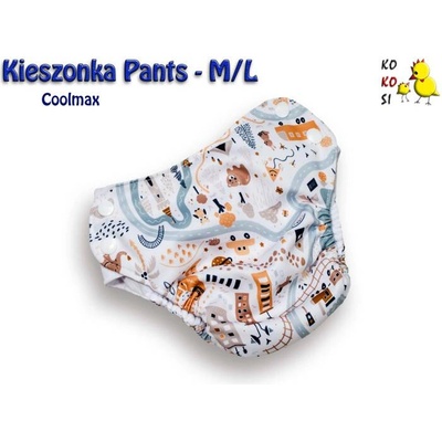 Kokosi kapsová plenka natahovací Pants M/L Město