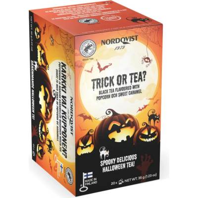 Nordqvist Černý čaj Trick or tea 20 ks