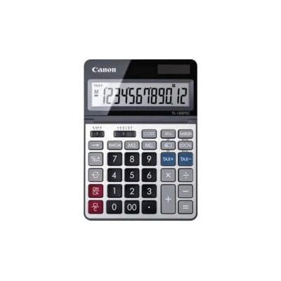 Canon Настолен калкулатор TS-1200TSCDBL, 12-разряден, сив, LCD дисплей, 2060120155