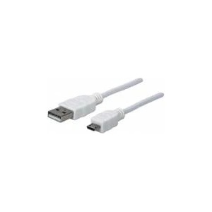 Manhattan Techly USB Cable A-Microb M/M USB 2.0 Hi-Speed 0.3m
