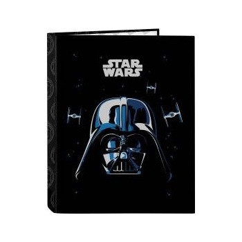 Star Wars Папка с пръстени Star Wars Rebellion Черен A4 26.5 x 33 x 4 cm