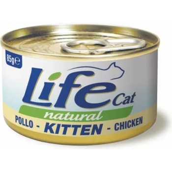 Life Pet Care Life Cat Natural Kitten Chicken - с пилешко месо, за малки котенца 85 гр