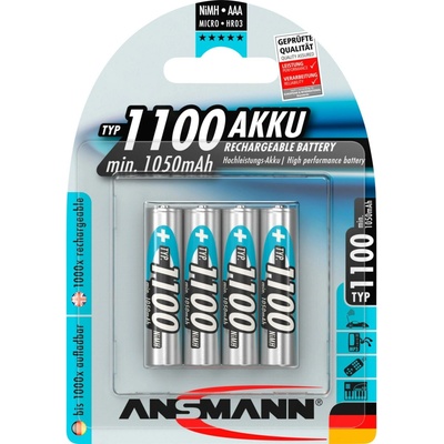 Ansmann Micro AAA 1100mAh 4ks 07521