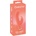 Peachy You2Toys - мини вибратор зайче - акумулаторен, прасковен цвят