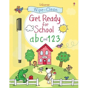 Wipe-clean Get Ready for School abc and 123 | Sam Taplin (2013)
