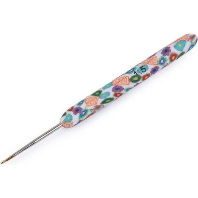 Háček 1,5 mm se silikonovou rukojetí se zlatou špičkou