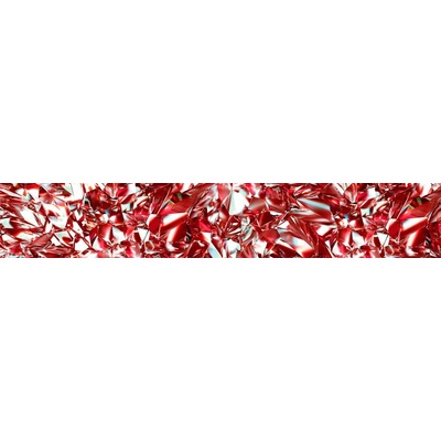 Dimex KI350-071 Samolepící fototapeta do kuchyně Red crystal rozměry 350 x 60 cm
