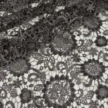 Krajka N3722 šedá, š.130