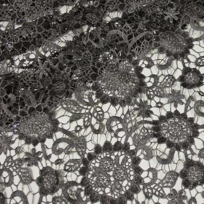 Krajka N3722 šedá, š.130