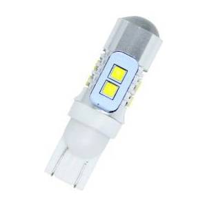  Лед крушки тип T10 10W с 10 диода 2323 по 1W Cree и лупа