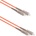 DeTech Оптичен пач кабел DeTech, SC-SC, UPC, Multimode, Duplex, 5.0m, Orange - 18336 (DE-18336)