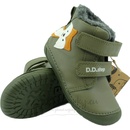 D.D.Step zimní barefoot obuv w070-52301b khaki